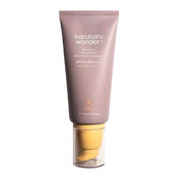 Haruharu Wonder Cosmética Facial Moisture Pure Mineral Relief Sunscreen SPF50+ Crema Facial Protectora Solar