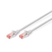 cable de red digitus cat 6 sftp 025 m gris rj-45