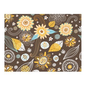 Papel Pintado 3d - Flores Transparentes (200x154 Cm)