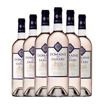 Domaine De Sahari Vino Rosado Vin Gris Joven 75 Cl 13% Vol. (pack De 6 Unidades)
