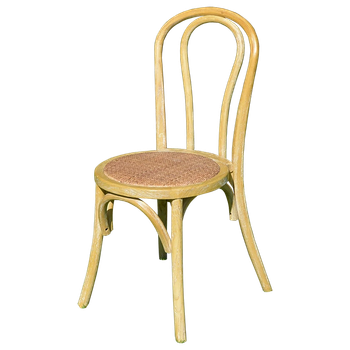 Silla Thonet Natural Apilable De Madera De Olmo Eme Mobiliario