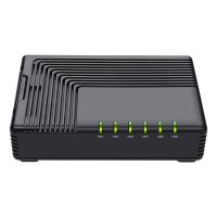 adaptador ata 2 puertos auerswald voip negro