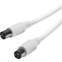 cable coaxial vivanco 3 m con conectores machohembra y proteccion 90
