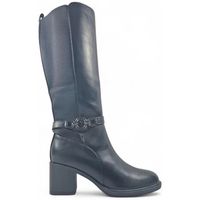 timbos botines outlet bota tacon de mujer color negro 132105 para mujer