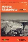 mapa excursionista aneto-maladeta e 1:25.000 (top 25)