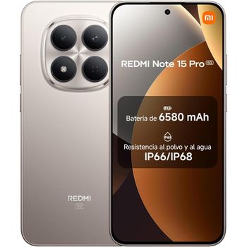 XIAOMI REDMI Note 15 Pro 5G 8GB+256GB - Pantalla de 6,83