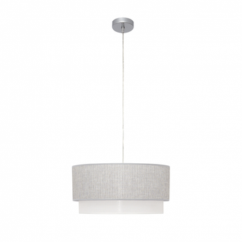 Colgante Kenya Gris Y Blanco Regulable D40