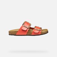 geox brionia r mujer coral