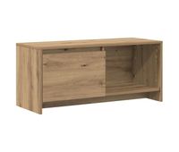soporte de tv roble artisan 90 x 35 x 40 cm