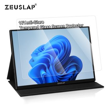 ZEUSLAP-protector de pantalla de vidrio templado de 16 pulgadas, película de pantalla de protección completa, cubierta de vidrio, para ZEUSLAP-Z16 Max pro, Z16TV, P16KT