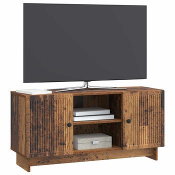 Mueble De Tv | Mueble De Salón | Gabinete De Tv Madera Vieja 102 X 34,5 X 50 Cm