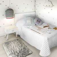 colcha bouti reversible exploradora cama 105