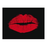 papel pintado 3d - sensual lips 350x270 cm