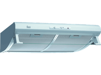 Campana convencional - Teka 40465531 C 6420 W, 3 Velocidades, 375 m³/h, 60cm, Blanco