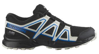 Salomon Speedcross Waterproof - nino - negro