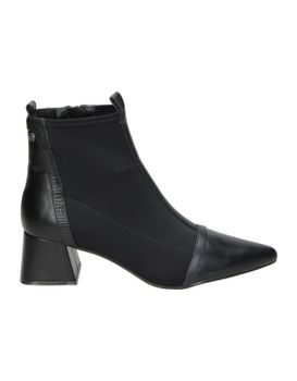 Botines De Tacón Buonarotti A5425 Negros Para Mujer 39