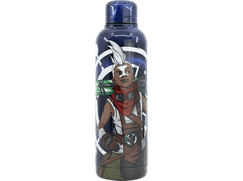 Botella - Sherwood League of legends, Térmica, Reutilizable, Libre de BPA, 515ml, Acero inoxidable