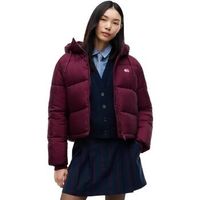 tommy hilfiger abrigo de plumas tjw hooded puffer ja dw0dw21625 para mujer