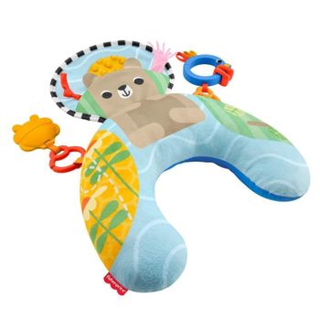 Cojín de juego Fisher Price Aventuras sensoriales con mordedor y sonajero