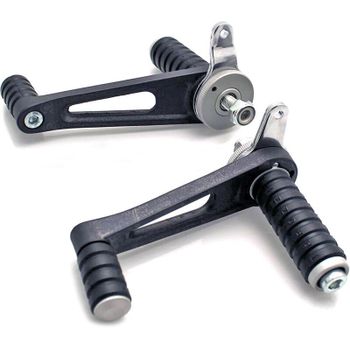 Kit de estriberas traseras universales Tarozzi estriberas fijas de goma