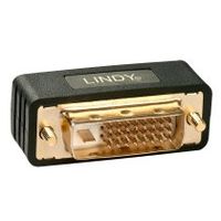 lindy 41098 cambiador de ganero para cable dvi-i dvi-d negro