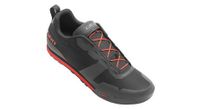 zapatillas mtb giro tracker negro rojo