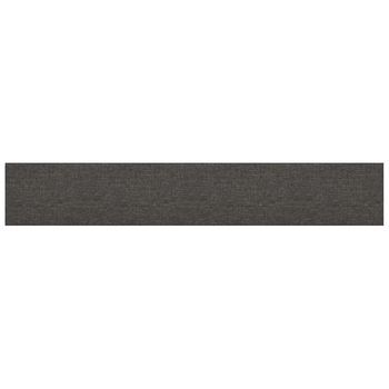 Cabecero De Pared 12 Uds. 90 X 15 Cm Gris Oscuro Tela Vidaxl