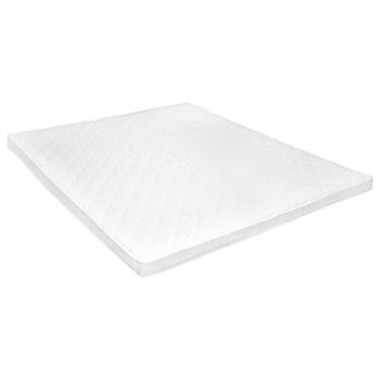 Sobrecolchón 160x200 Cm Espuma De Gel Frio 6 Cm Perfil Huevo Vidaxl