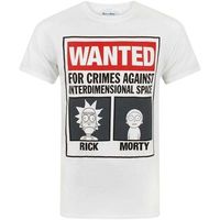 dessins animes camiseta wanted para hombre