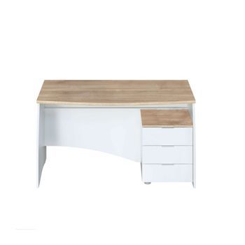 Mesa Despacho Zoe Con Tres Cajones Para Oficina Y Hogar