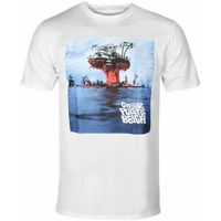 gorillaz tops y camisetas plastic beach para hombre