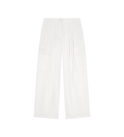 ax armani exchange para mujer xw001937af21556u1003 pantalon cargo ancho blanco s casual poliester