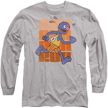 Sesame Street Camiseta manga larga Run Run para hombre