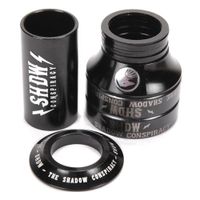shadow stacked mid bb black  22mm