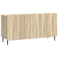 mueble de tv 99 x 345 x 52 cm roble sonoma vidaxl