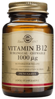 solgar vitamina b12 1000 mcg cianocobalamina 250 comprimidos