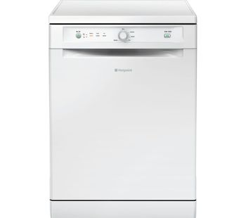 HOTPOINT FDAB 10110 P Full-size Dishwasher - White, White