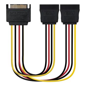 Nanocable Cable Duplicador de Alimentación SATA 30cm