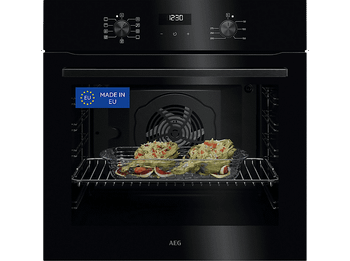 Horno - AEG TU5AB20WSK, Multifunción, Limpieza por agua, 72 l, Display LED, 60 cm, Negro