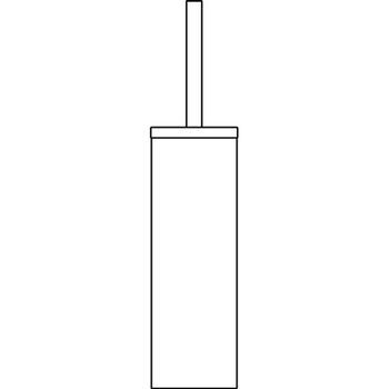 Juego De Escobillas Ideal Standard Iom De Pie, Acero Inoxidable Cepillado, A9108my