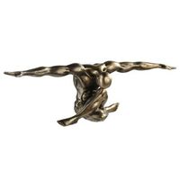 casablanca by gilde figura decorativa cliffhanger h 20 cm