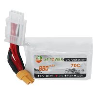 bateria lipo xf power 111v 850mah 70c 3s con enchufe xt30 para drone rc