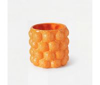 macetero floral orange porcelana 15cm marca boltze