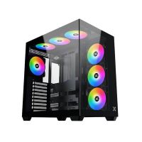caja torre xigmatek aqua v air en45820 negra vidrio templado argb atx