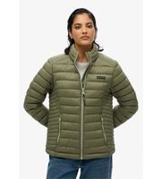 superdry para mujer w5011835a chaqueta fuji verde m casual poliester