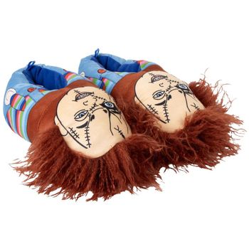 Stitch Pantuflas Zapatillas de Casa Abierta Faces Azul Pelo Niña para niña
