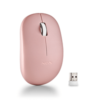 ngs raton inalambrico teclas silenciosas rosa