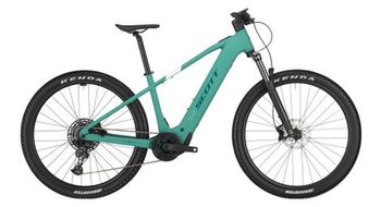 Bicicleta de montana electrica semirrigida scott aspect eride 910 sram 12v 600wh bosch 100nm 29   verde