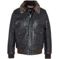 schott cazadora giacca pelle uomo marrone lc5331x-m-ai27 para hombre