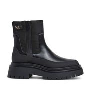 pepe jeans para mujer pls50528 botines queen chelsea negro 39 plano cremallera casual